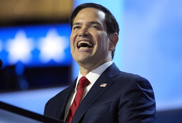 Marco Rubio futuro segretario di Stato USA Marco Rubio futuro segretario di Stato USA