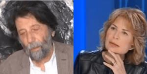 Massimo Cacciari e Lilly Gruber