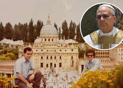 La foto da giovane di Papa Leone XIV a Minitalia diventa virale sui social