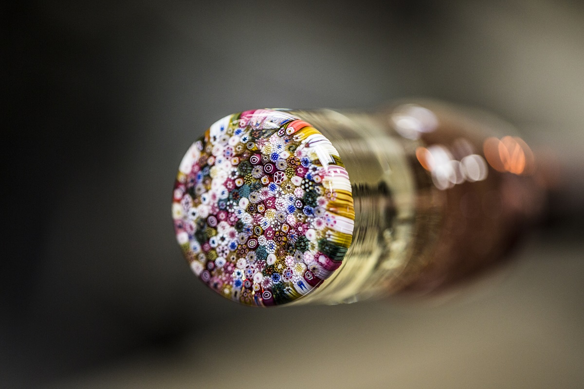 Presse papier Millefiori crystal - Cristalleria Saint Louis Presse papier Millefiori crystal - Cristalleria Saint Louis