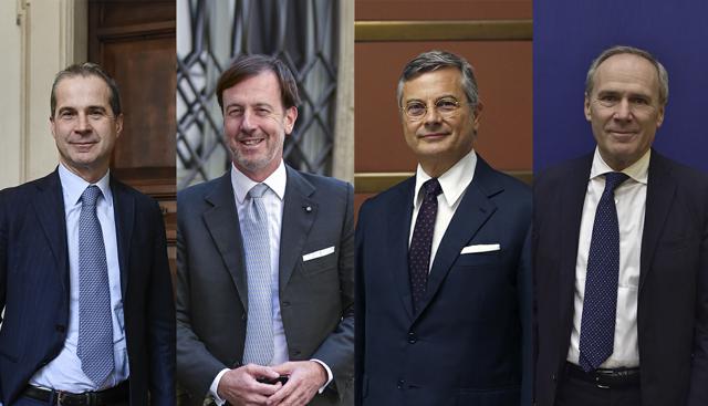 Roberto Tomasi, Fabrizio Palermo, Bernardo Mattarella e Paolo Gallo Roberto Tomasi, Fabrizio Palermo, Bernardo Mattarella e Paolo Gallo