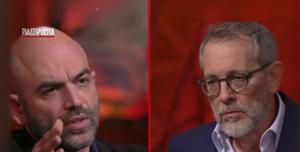 Roberto Saviano e Corrado Formigli (1)