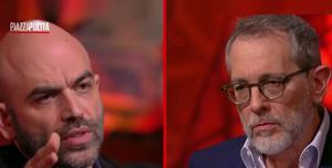 Roberto Saviano e Corrado Formigli