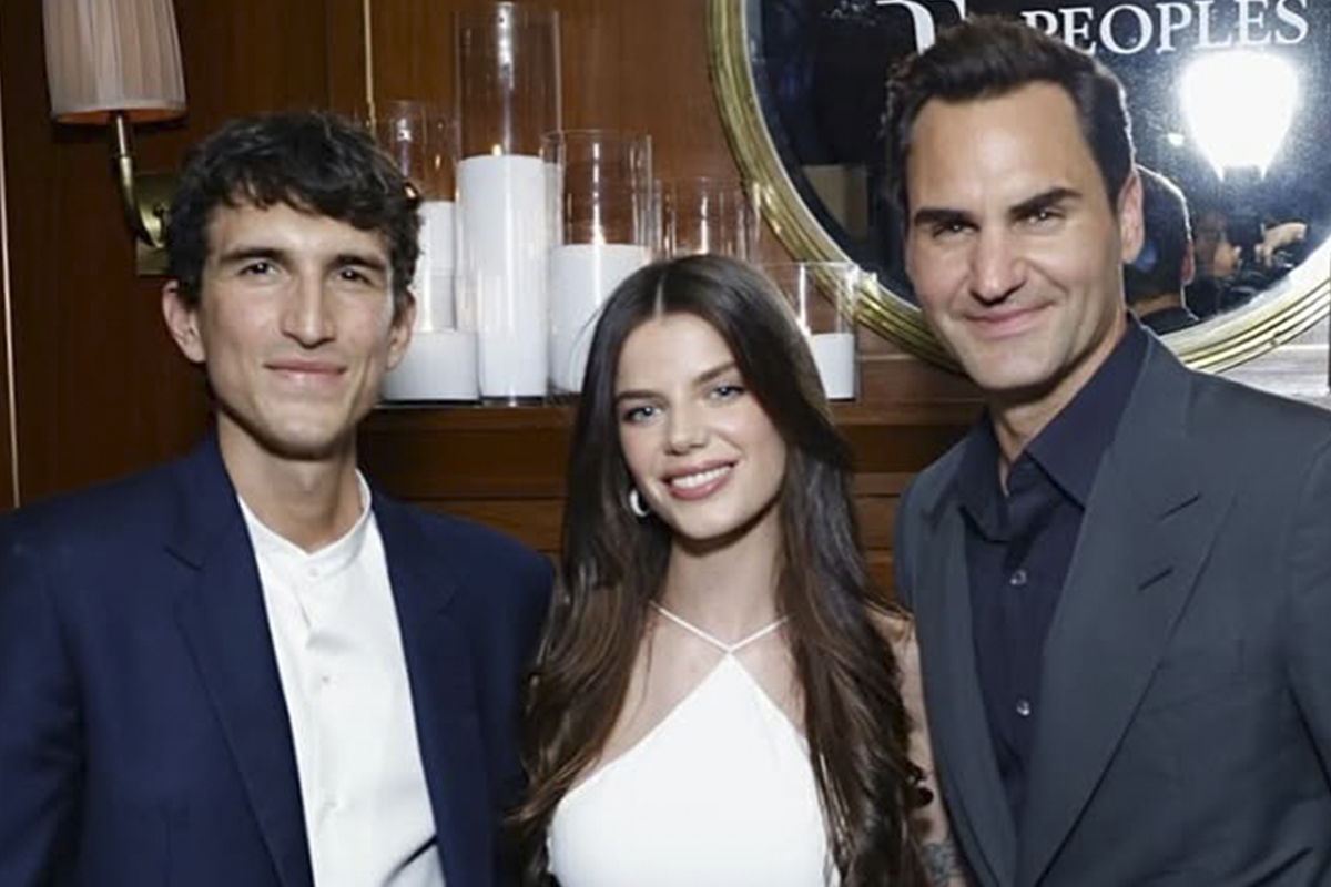 Rocco Basilico, Sonia Ammar e Roger Federer