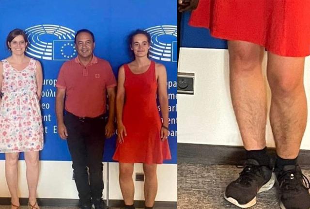 Da sinistra a destra: Ilaria Salis, Mimmo Lucano e Carola Rackete Da sinistra a destra: Ilaria Salis, Mimmo Lucano e Carola Rackete