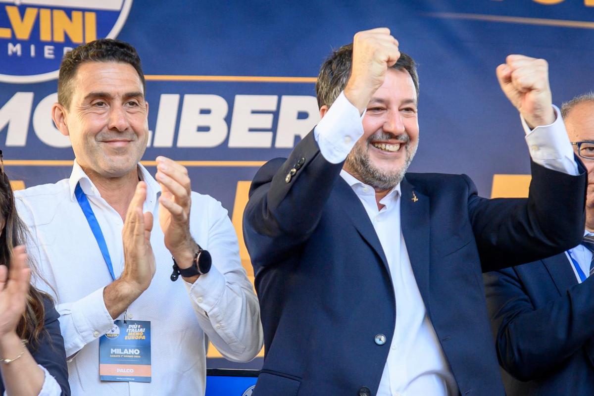 Salvini: “Italy repudiates the warfare”.  Vannacci jokes about Decima Mas