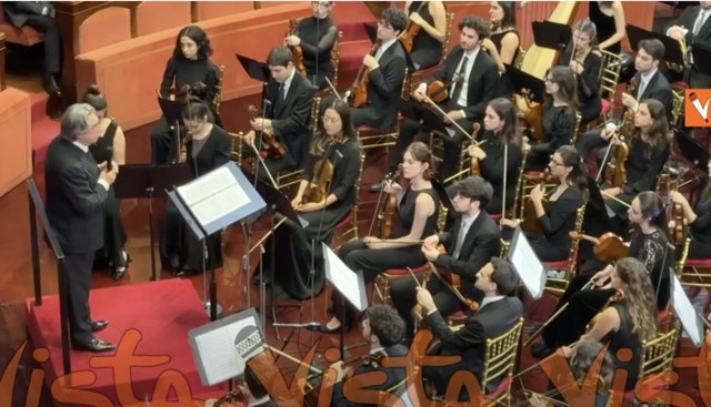 Muti, concerto di Natale in Senato Muti, concerto di Natale in Senato