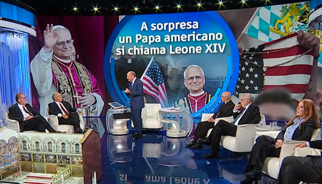 Ascolti tv, speciali Papa Leone XIV: Vespa distrugge il TG5. TV8 boom con la Fiorentina, Del Debbio vs Formigli che volata