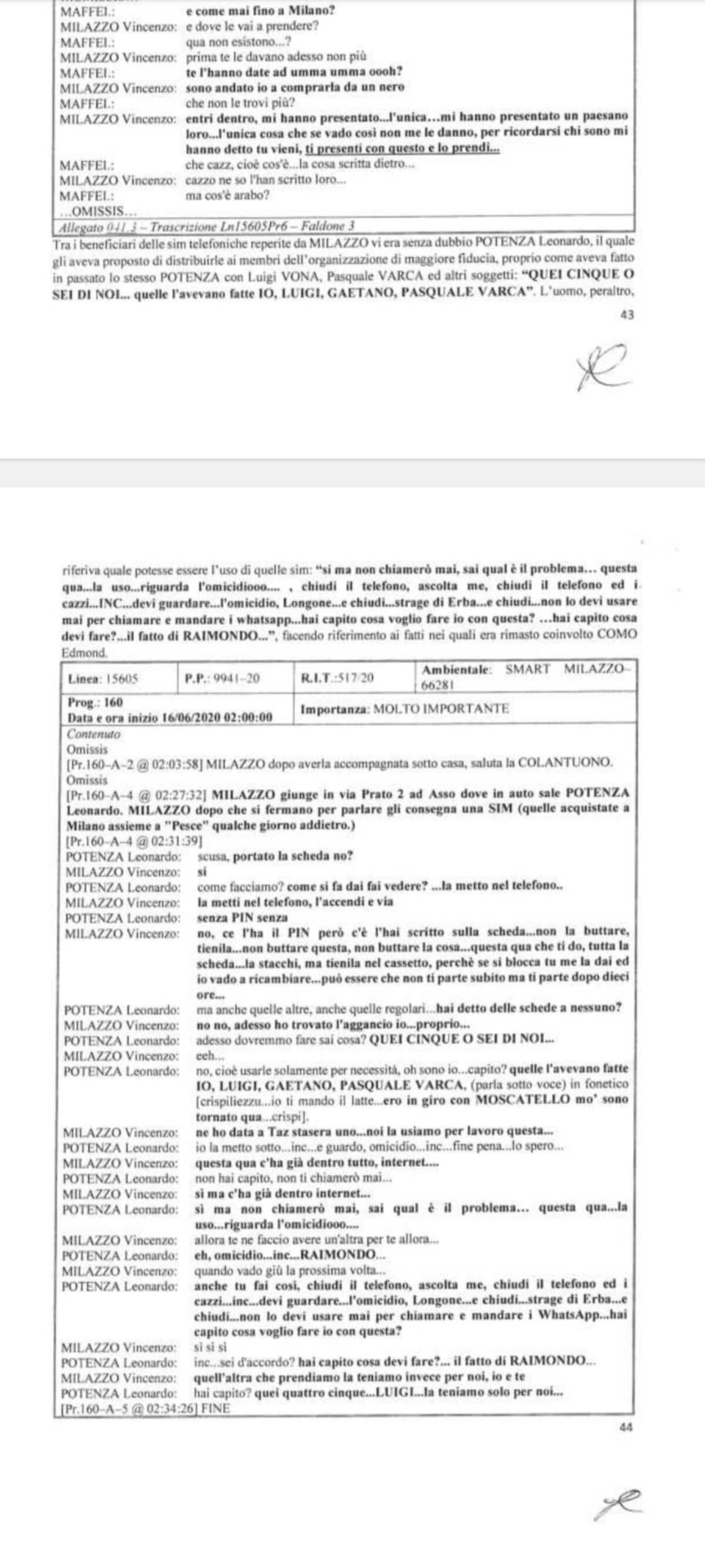 STRAGE DI ERBA