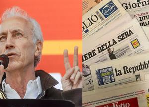 Giornali crollano, è profondo rosso in un anno, Repubblica-La Stampa calo a due cifre. Altri 5 big male. E Travaglio sale (ancora)