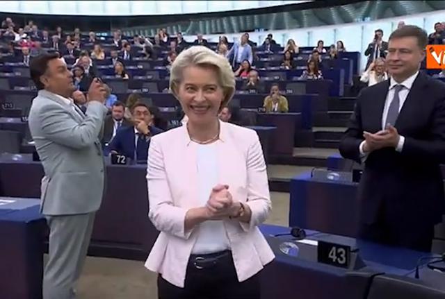 VON DER LEYEN RIELETTA PRESIDENTE DELLA COMMISSIONE UE_