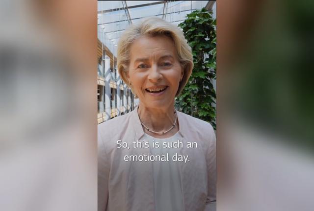 Von der Leyen: "grazie per avermi votato. Adesso me ne vado in vacanza"