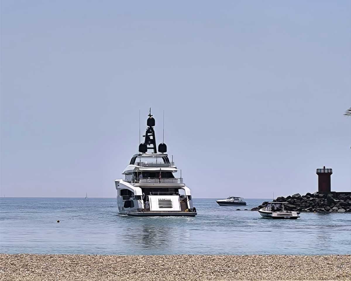 Lo yacht di Giancarlo Giammetti Maison Valentino Lo yacht di Giancarlo Giammetti Maison Valentino