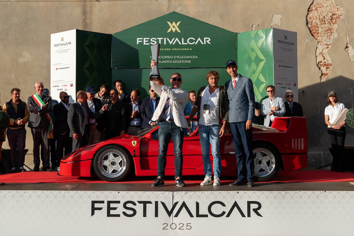 Festival Car 2025: Ferrari F40 Best of Show a Revigliasco