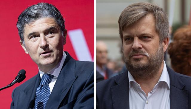 Enrico Pazzali e Pierfrancesco Majorino Enrico Pazzali e Pierfrancesco Majorino