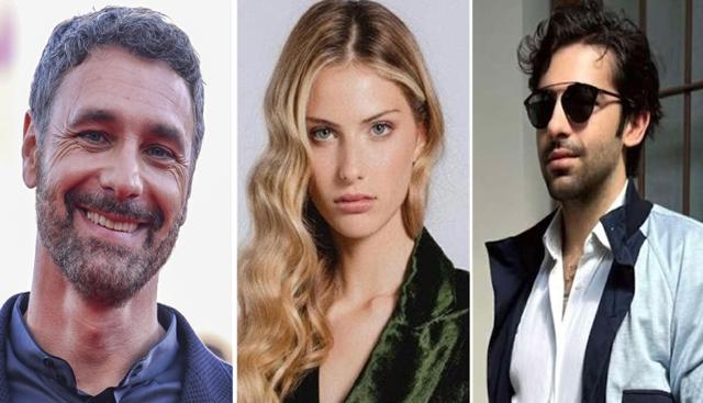 Raoul Bova, Martina Ceretti, Federico Monzino Raoul Bova, Martina Ceretti, Federico Monzino