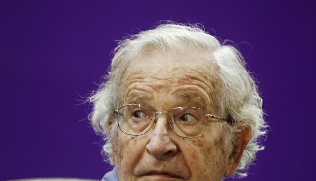 Noam Chomsky (Foto Lapresse)