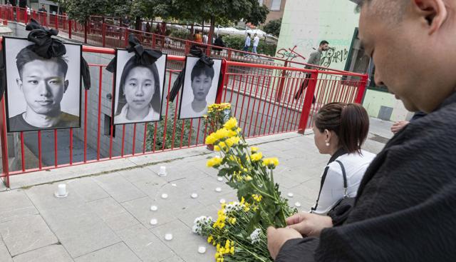 Milano, le tre vittime dell'incendio nel magazzino in via Cantoni Milano, le tre vittime dell'incendio nel magazzino in via Cantoni