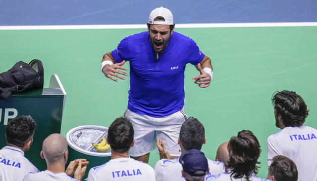 Matteo Berrettini - foto Lapresse