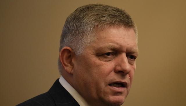 Robert Fico, premier slovacco (Foto Lapresse)