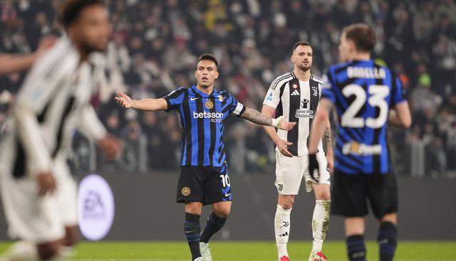 Juventus-Inter 1-1, pareggio in alta quota nel segno di Lautaro Martinez e...