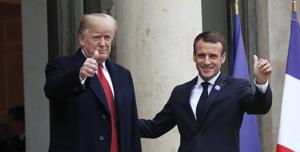 Donald Trump e Emmanuel Macron