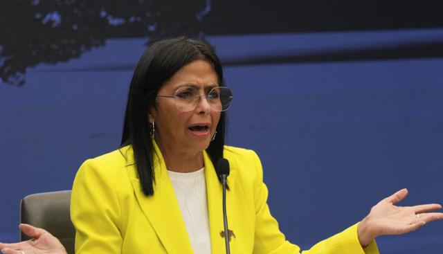 Venezuela, Delcy Rodriguez (Foto Lapresse)