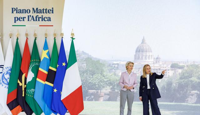 Ursula Von Der Leyen e Giorgia Meloni Ursula Von Der Leyen e Giorgia Meloni