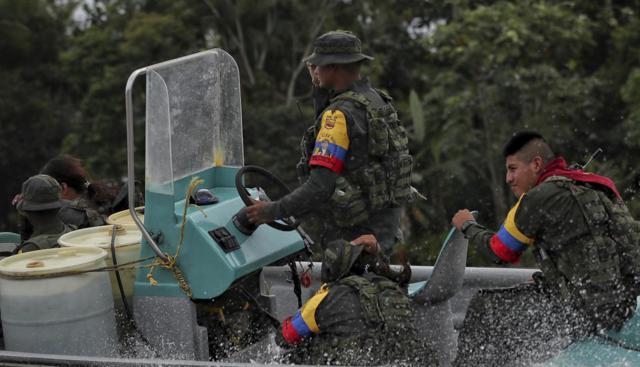 Colombia, Farc (Foto Lapresse)
