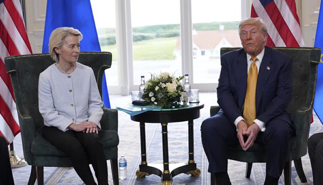 Ursula von der Leyen e Donald Trump Ursula von der Leyen e Donald Trump