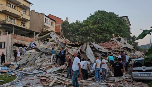 Terremoto in Turchia (Foto Lapresse)
