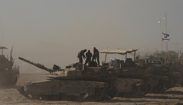 Guerra a Gaza (Foto Lapresse)