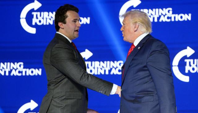 Charlie Kirk, l'attivista trumpiano ucciso (Foto Lapresse)