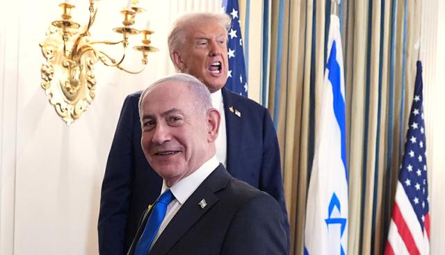 Donald Trump e Benjamin Netanyahu Donald Trump e Benjamin Netanyahu