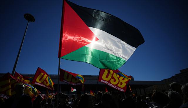 Sciopero e manifestazioni pro Gaza a Roma