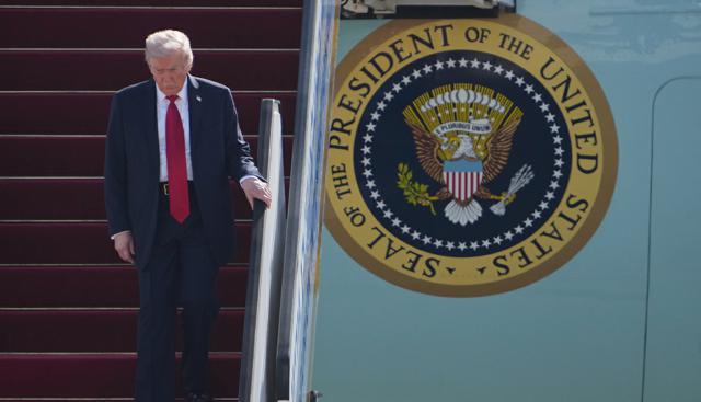 Donald Trump arrivato in Israele Donald Trump arrivato in Israele