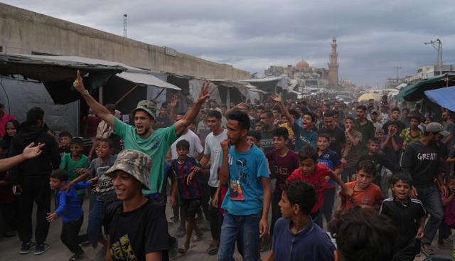 festeggiamenti cessate il fuoco Israele Hamas