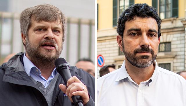 Pierfrancesco Majorino e Riccardo Truppo Pierfrancesco Majorino e Riccardo Truppo