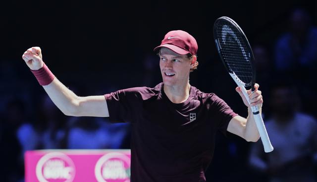 Jannik Sinner - foto Lapresse Jannik Sinner - foto Lapresse