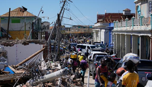 Uragano Melissa (Foto Lapresse) Uragano Melissa (Foto Lapresse)