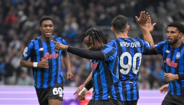 Lookman e Kristovic - foto Lapresse Lookman e Kristovic - foto Lapresse