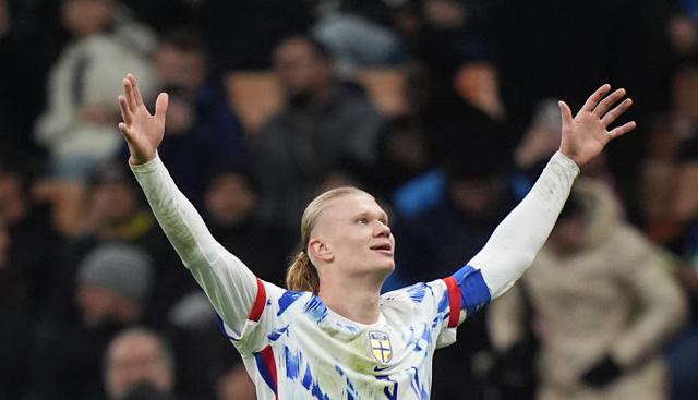 Erling Haaland - foto Lapresse Erling Haaland - foto Lapresse