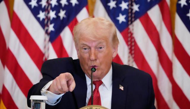 Trump (Foto Lapresse)