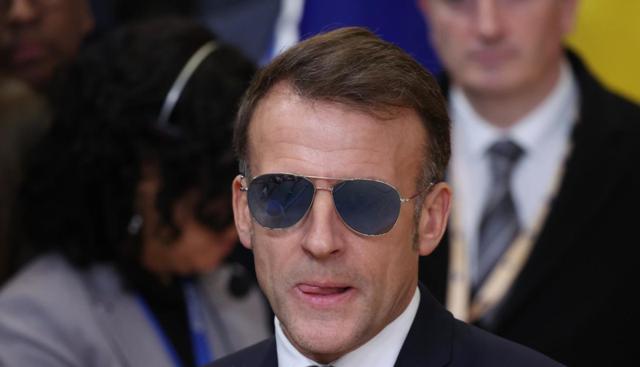 Macron (Foto Lapresse)