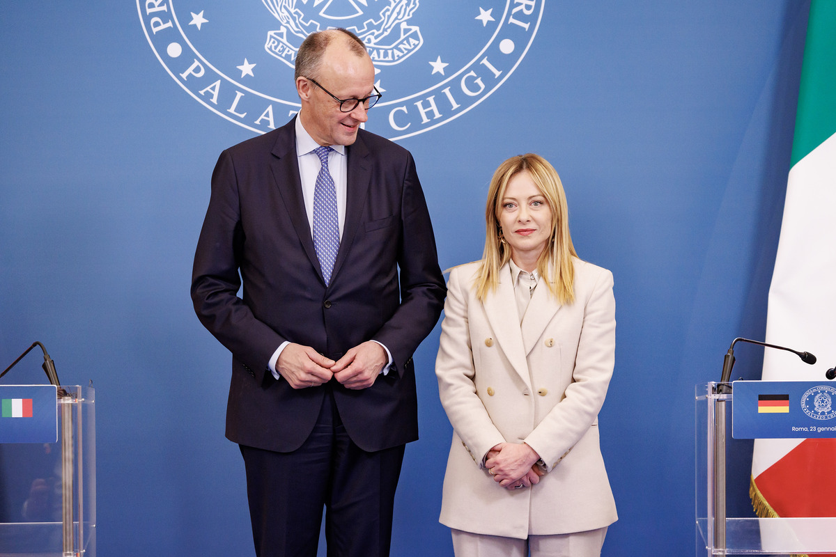 Incontro Meloni e Merz