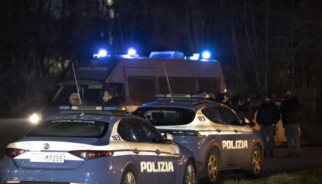 Sparatoria a Milano, polizia (Foto Lapresse)