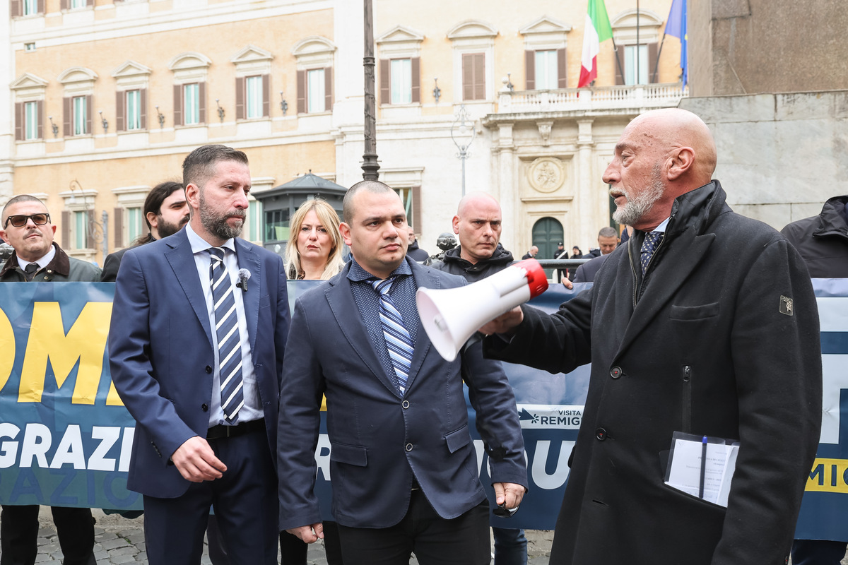 conferenza stampa su legge di iniziativa popolare ‘ Remigrazione e Riconquista’