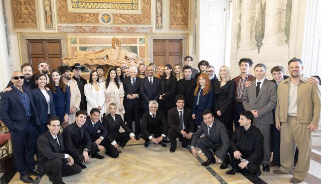 Presidente Mattarella, incontra i partecipanti della 76° edizione del Festival di Sanremo Presidente Mattarella, incontra i partecipanti della 76° edizione del Festival di Sanremo
