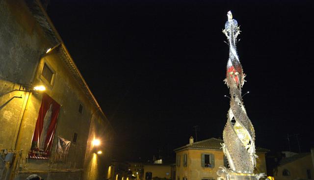 Sventato attentato alla festa di Santa Rosa a Viterbo (Foto Lapresse) Sventato attentato alla festa di Santa Rosa a Viterbo (Foto Lapresse)