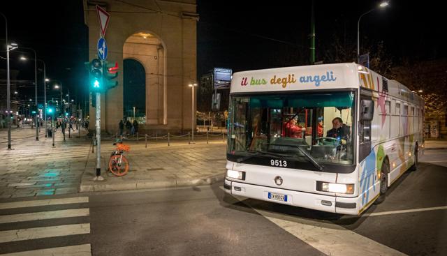 Il bus degli angeli di Atm e City Angels Il bus degli angeli di Atm e City Angels